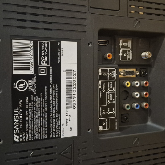 Sansui HDLCD 19" 720 HD LCD Television - Picture 5 of 6